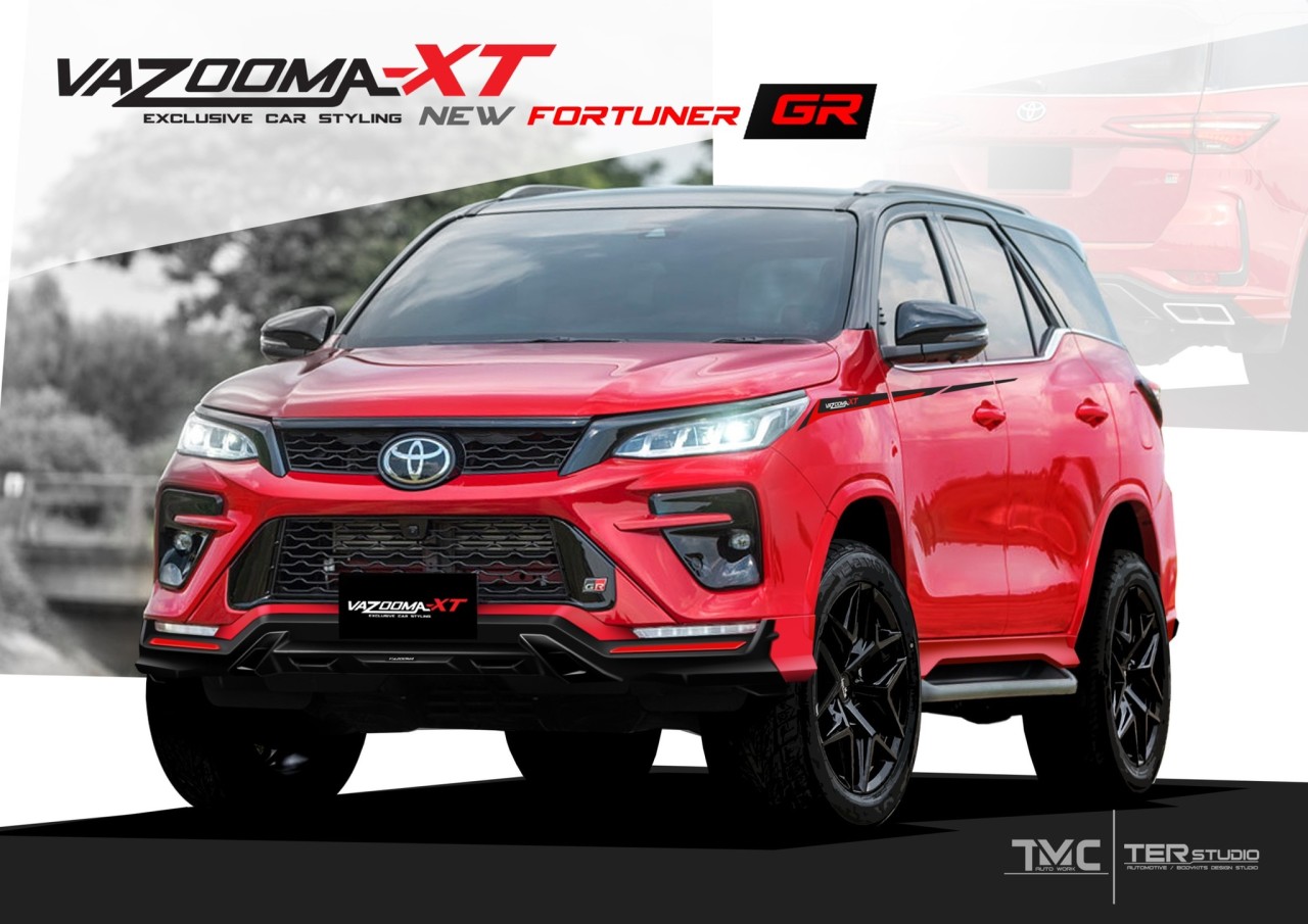 ชุดแต่ง Fortuner 2021 GR Vazooma XT